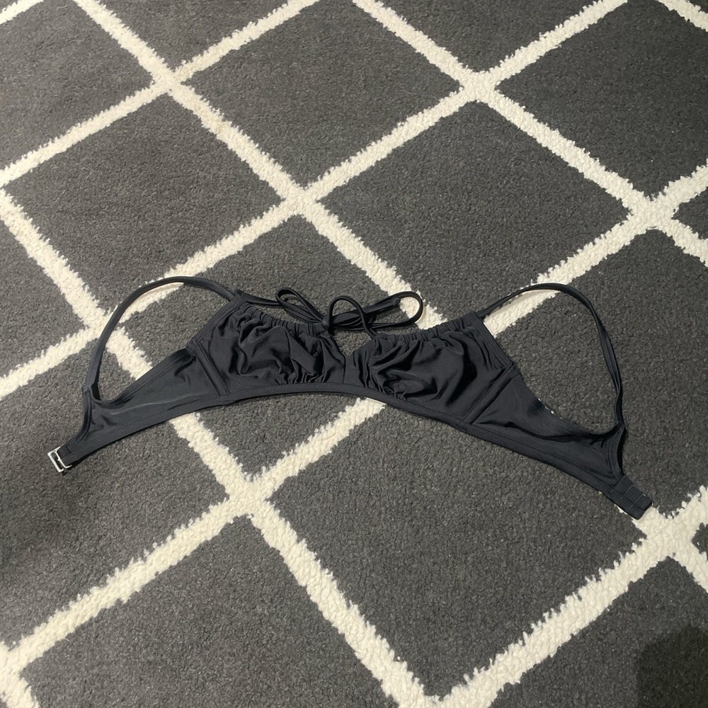xhilaration black bikini top